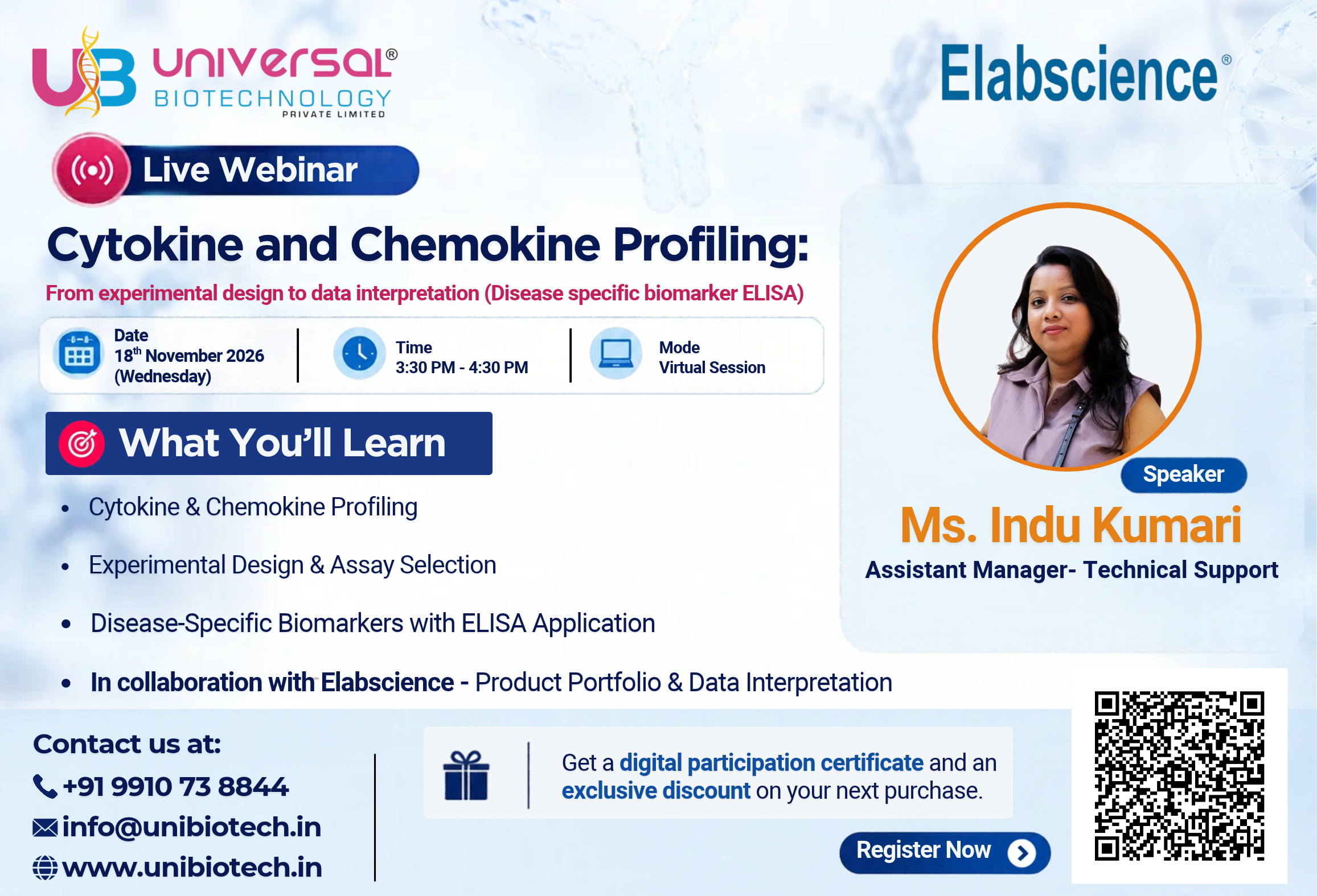 Live Webinar: Cytokine and Chemokine Profiling