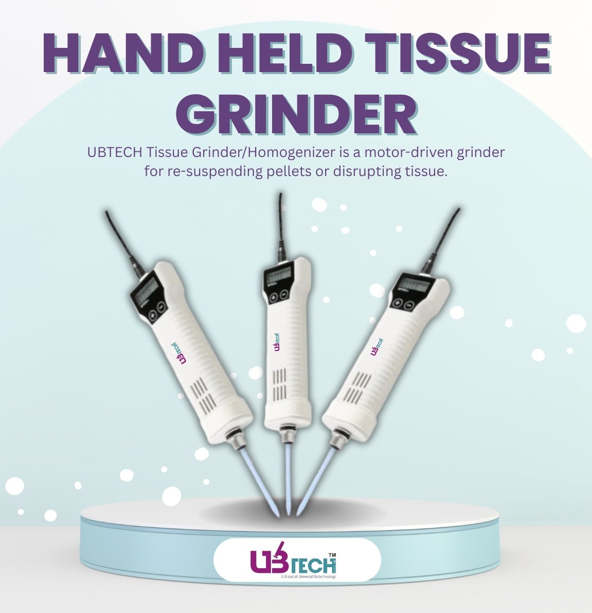 Handheld Tissue Grinder/Homogenizer