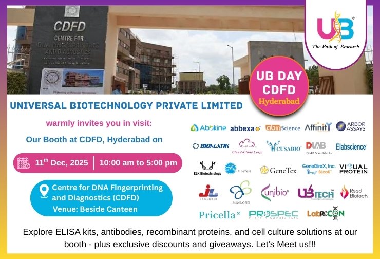 UB Day-Roadshow at CDFD, Hyderabad