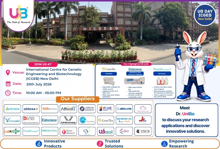 UB Day-Road Show at ICGEB, New Delhi