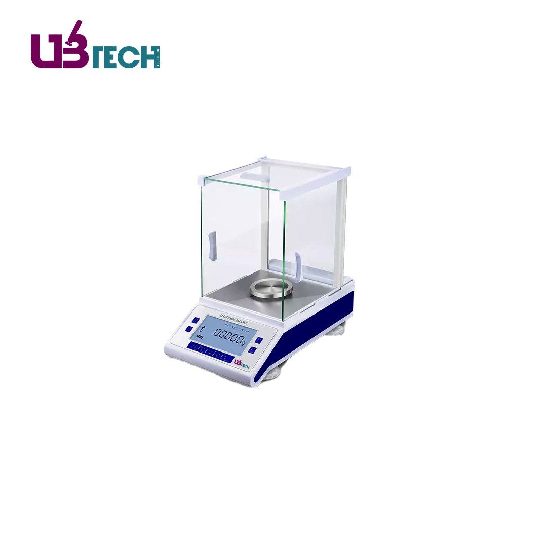 0.0001g Electronic Analytical Balance, Internal Calibration 