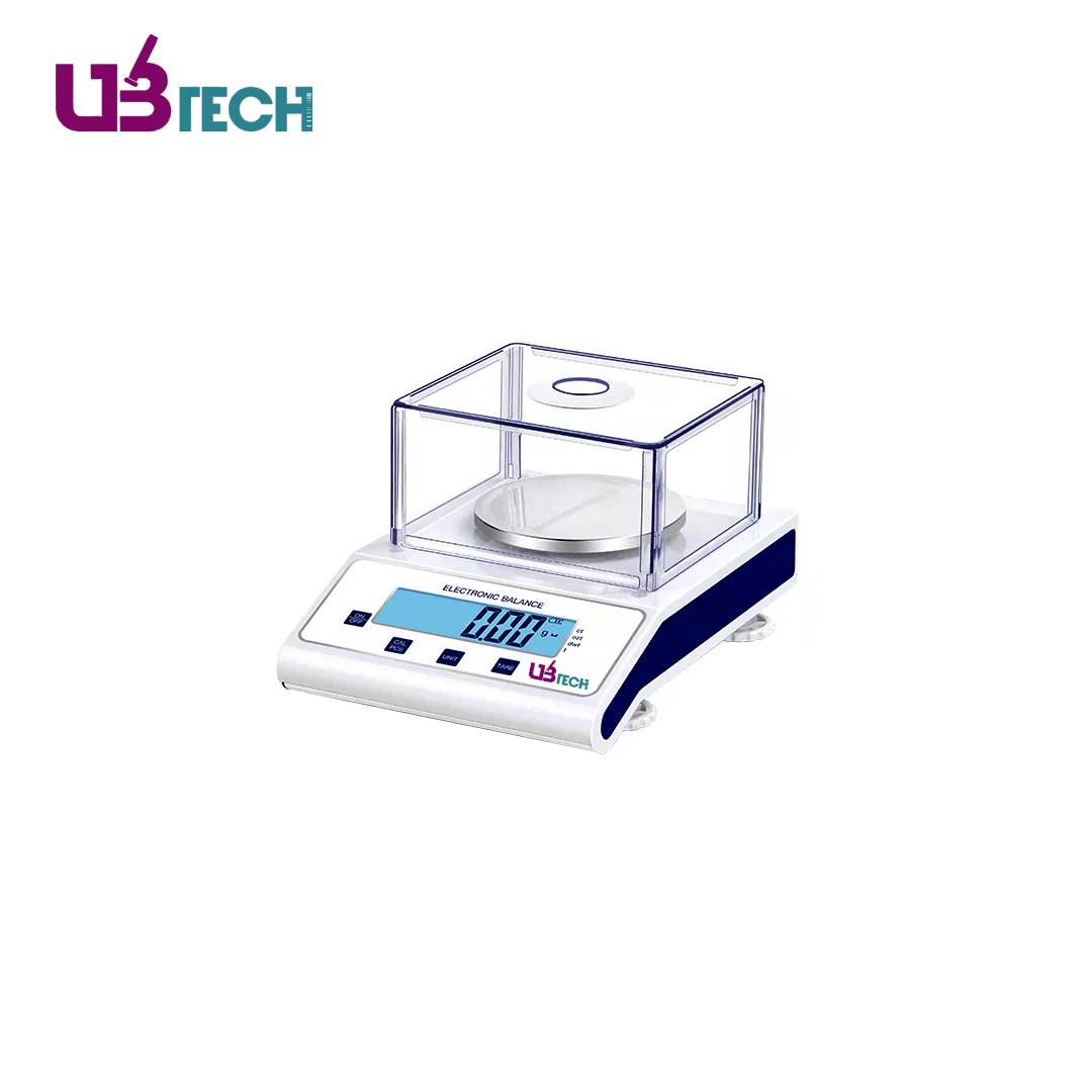 0.01g Electronic Analytical Balance, External Calibration