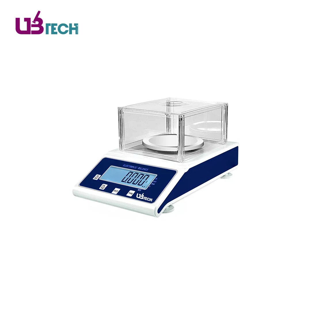0.001g Electronic Analytical Balance, External Calibration