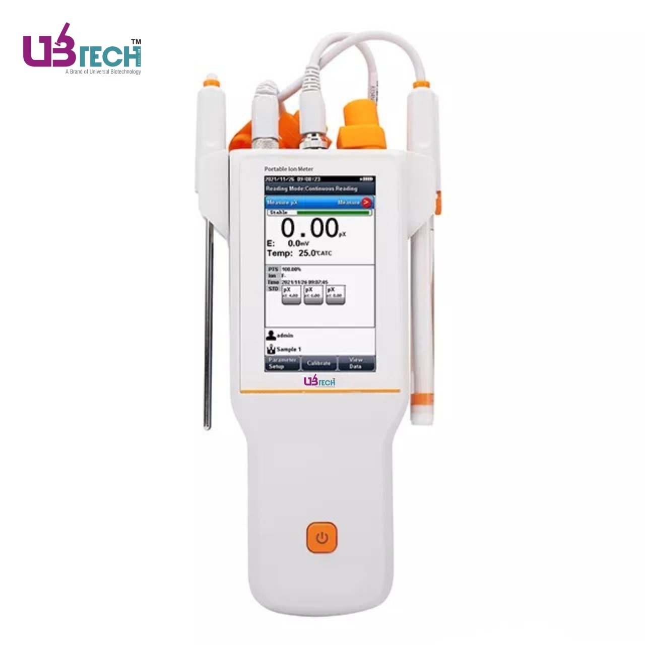 Portable Ion Meter, 5 Points Calibration
