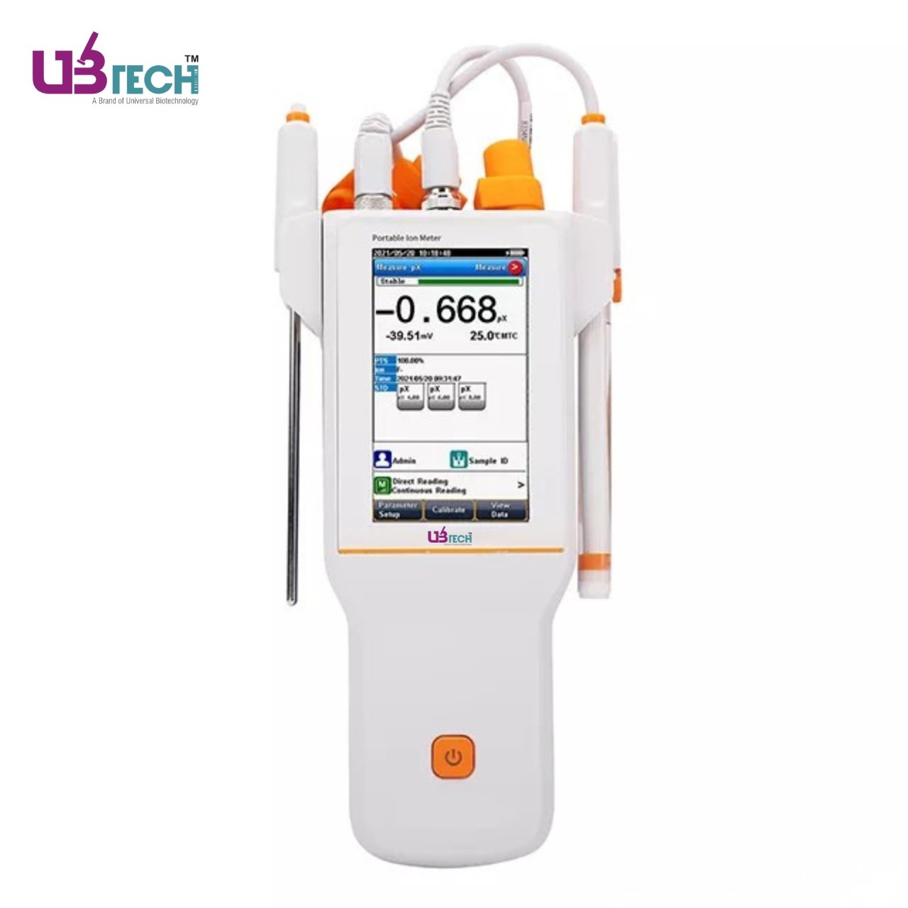 Portable Ion Meter, 8 Points Calibration