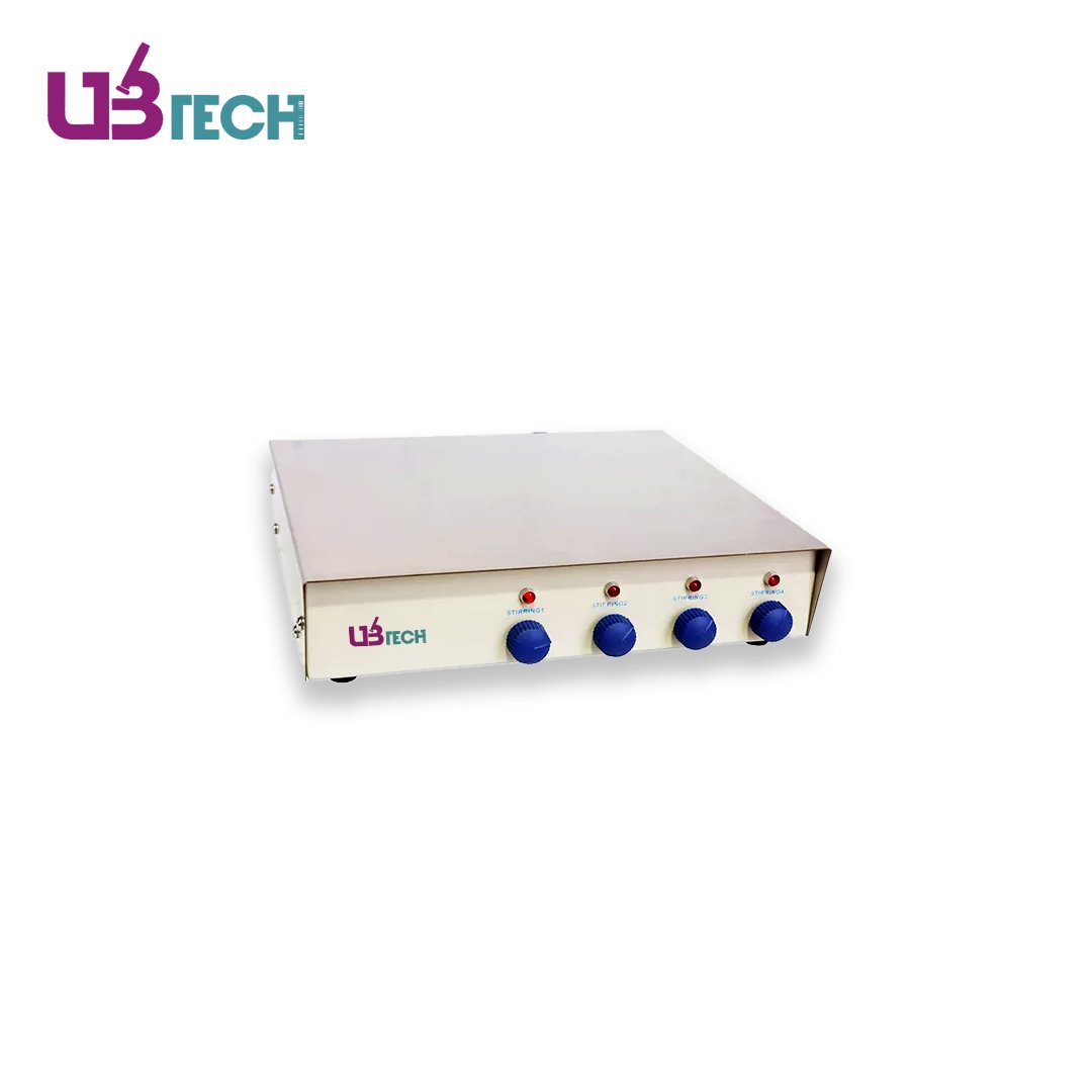 Multi-position Magnetic Stirrer, 4 Stirring Positions
