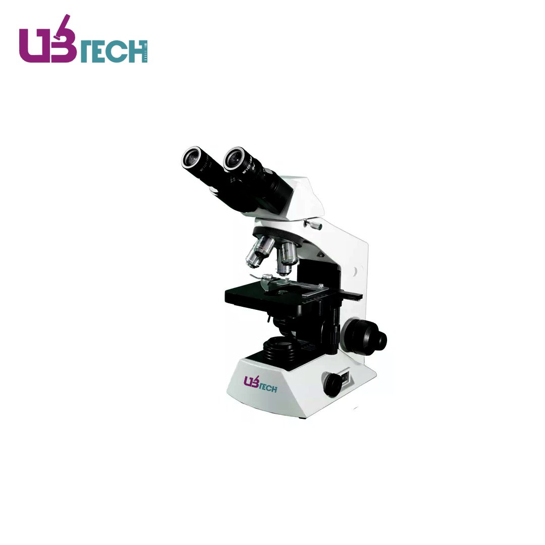 Biological Microscope, Compensation Free Binocular Head
