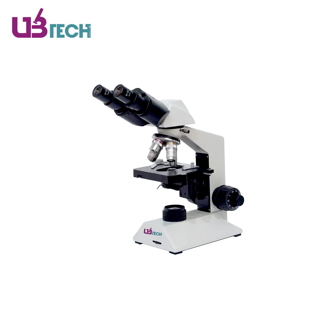 Biological Microscope With Double Layers Mechanical Stage