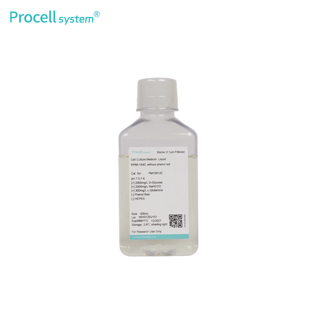 RPMI-1640, Without Phenol Red 