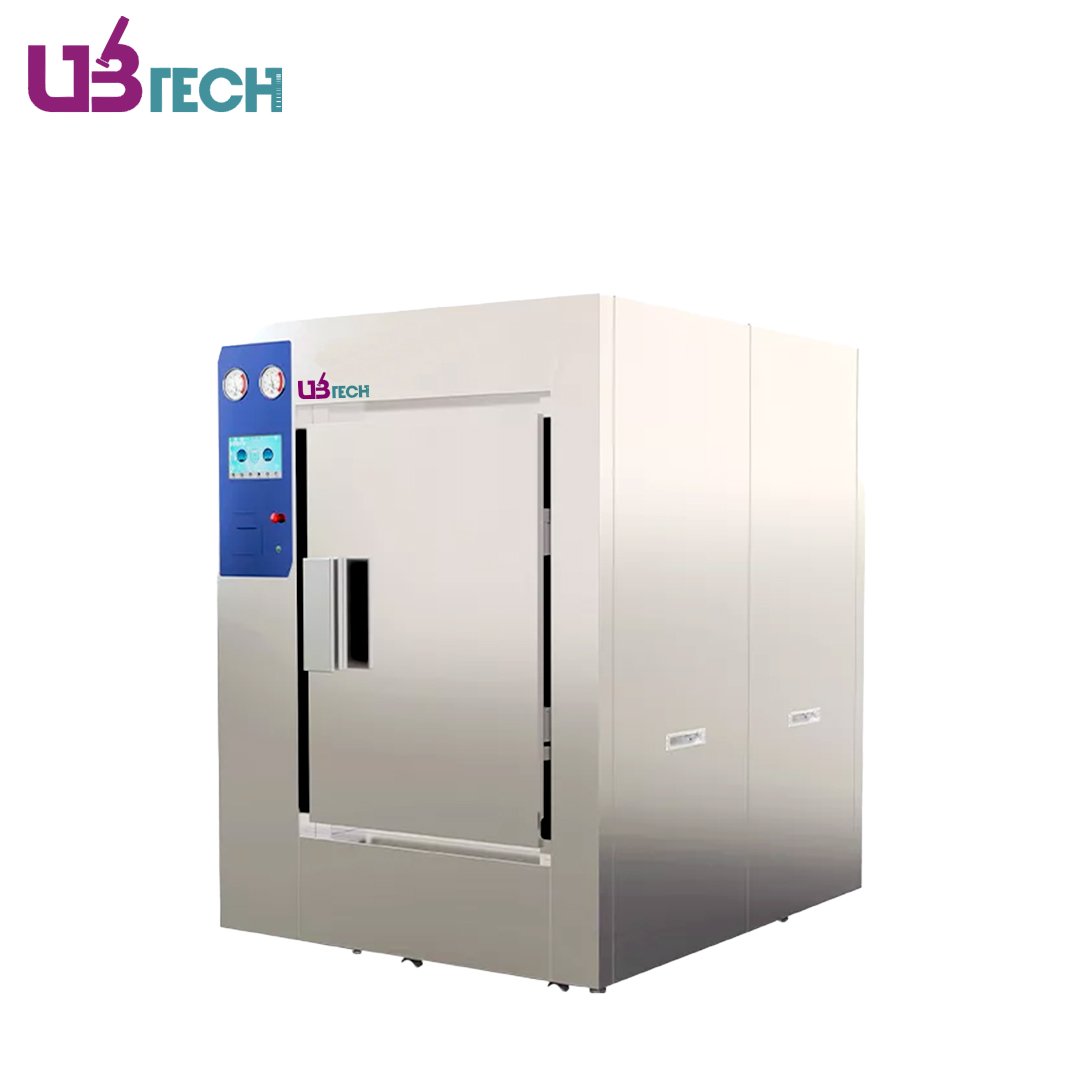 Horizontal Pulse Vacuum Autoclave, Motorised Door